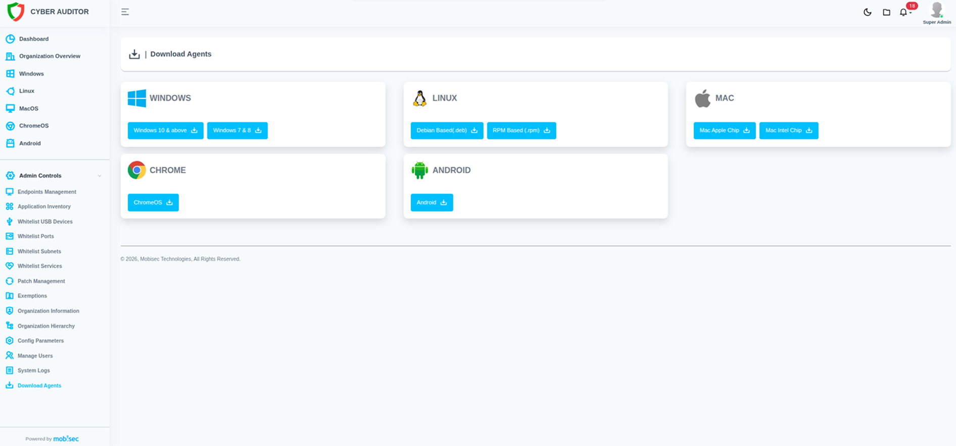 Agent Deployment Center